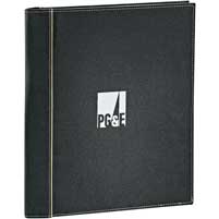 Black Recycled Pad Folder