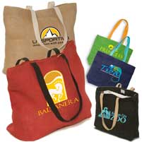 Eco Jute Shopping Totes