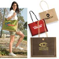 Recycled Milan Jute Tote Bags